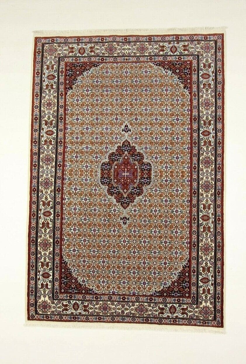 Orientteppich Super Moud 242x163cm, 400.000 Knoten, handgeknüpft