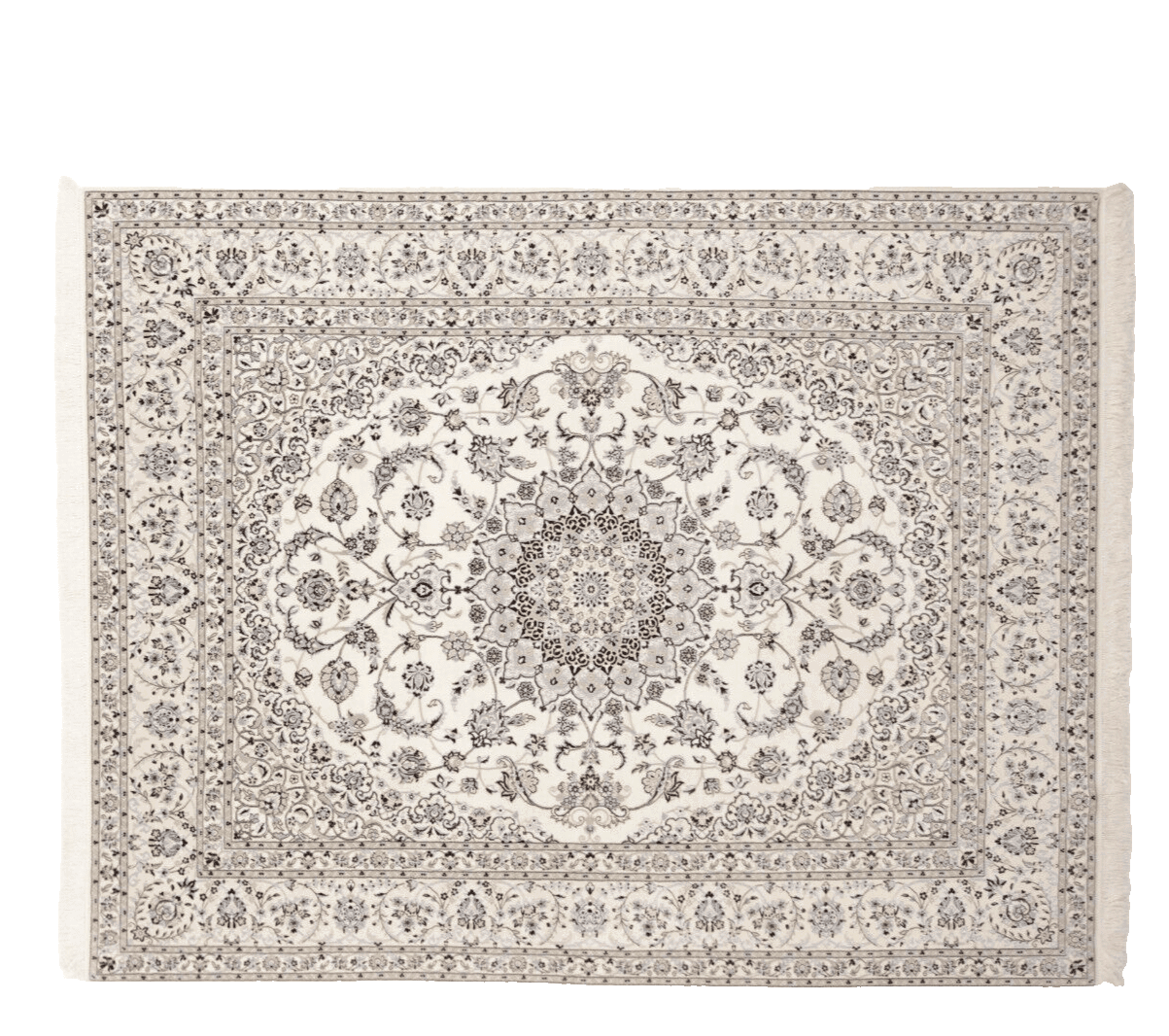 Orientteppich Super Nain 6 La 267 x 210 cm, 850.000 Knoten, handgeknüpft