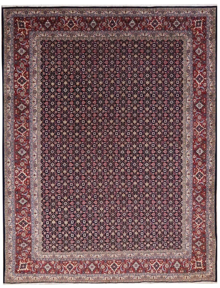 Perser Teppich Sarough 337x266 cm - Farbenfrohe Blumenmotive, handgeknüpft