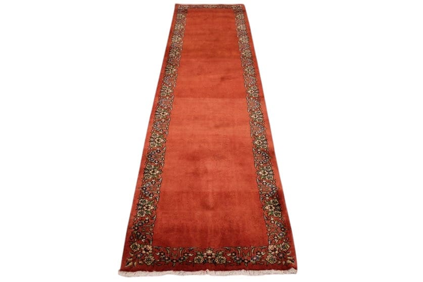 Perser Teppich Sarough Läufer 312x81 cm - Handgeknüpft