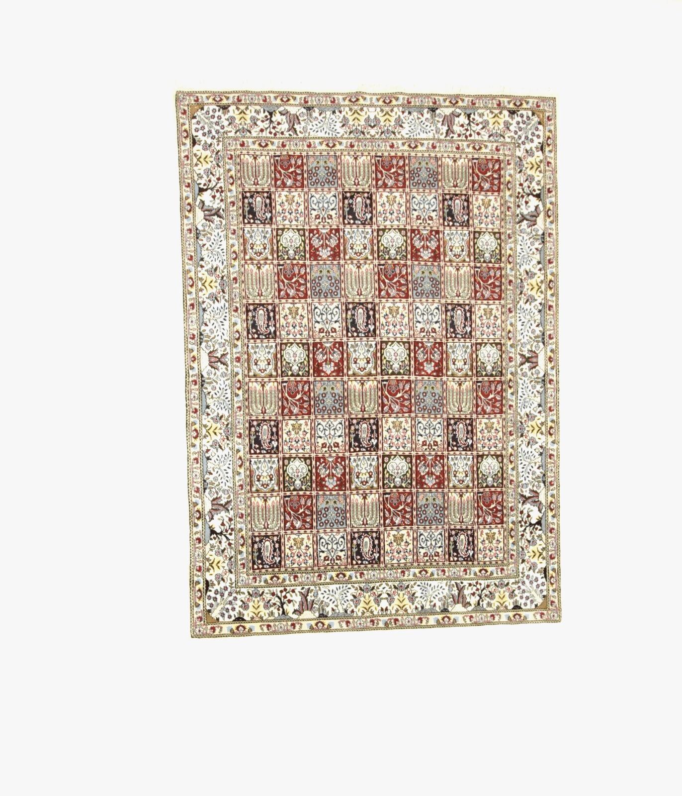 Perserteppich 239 x 167 cm, 400.000 Knoten, handgeknüpft, top Qualität