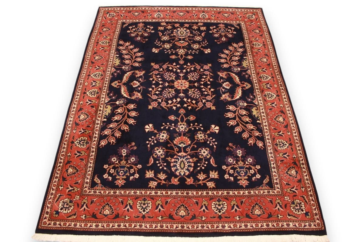Perserteppich Sarough 242x177 cm – Handgeknüpft, Wollqualität