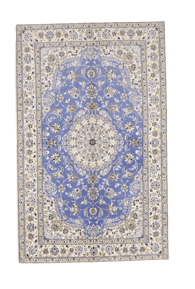 Perserteppich Super Nain 9 La 251 x 158 cm, 500.000 Knoten, Neu, handgeknüpft