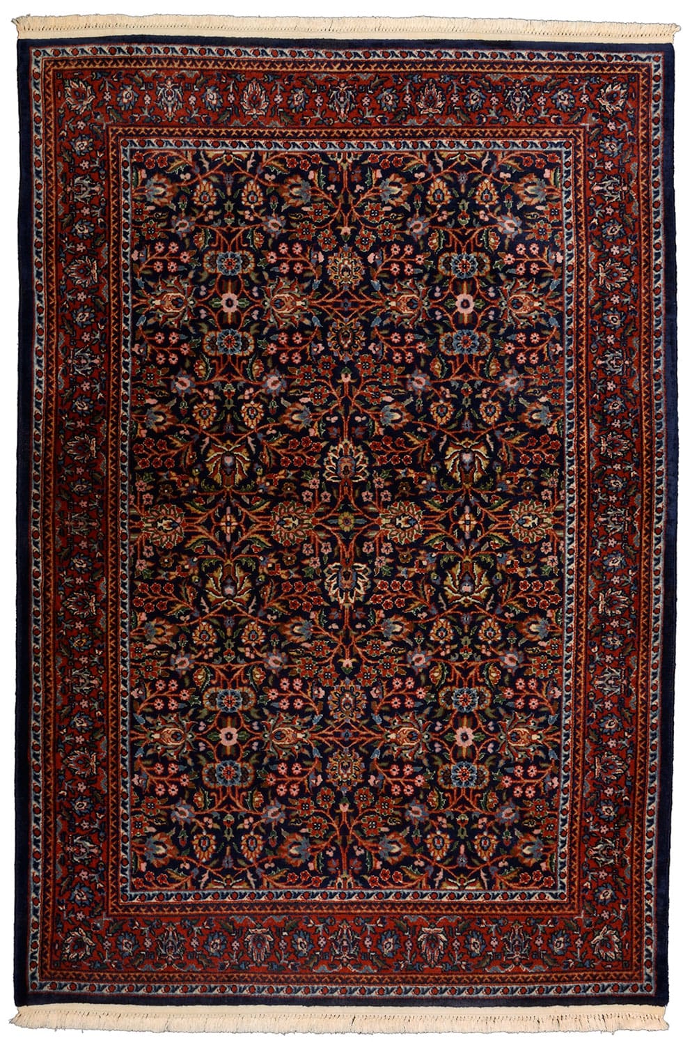Sarouk Orientteppich 179x121 cm, handgeknüpft, zeitloses Design