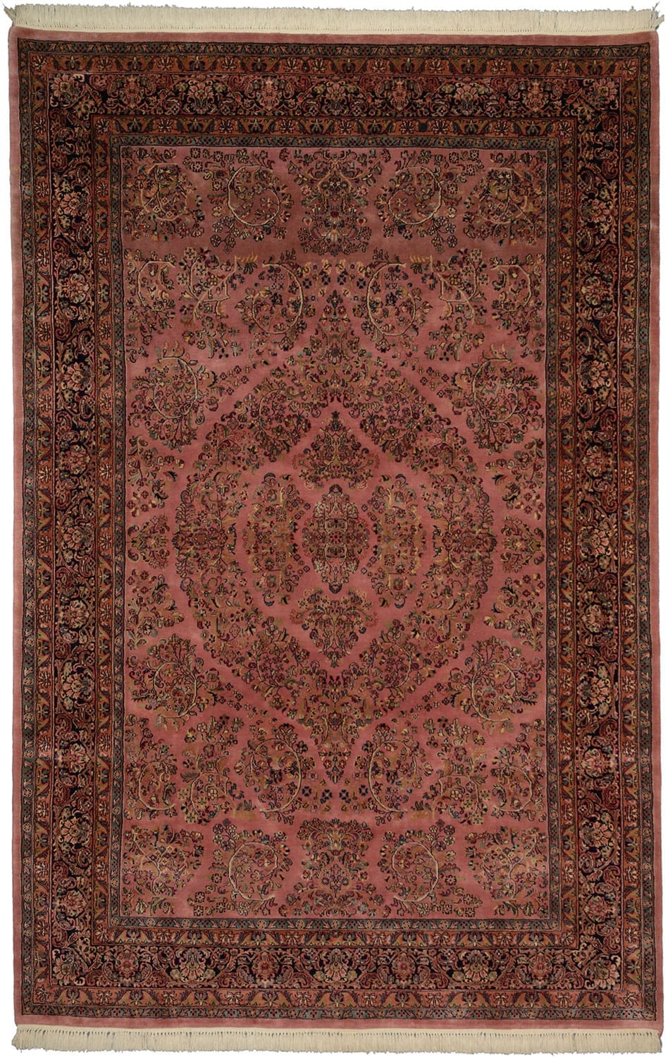 Sarouk Orientteppich 305x196 cm, handgeknüpft, klassisches Muster