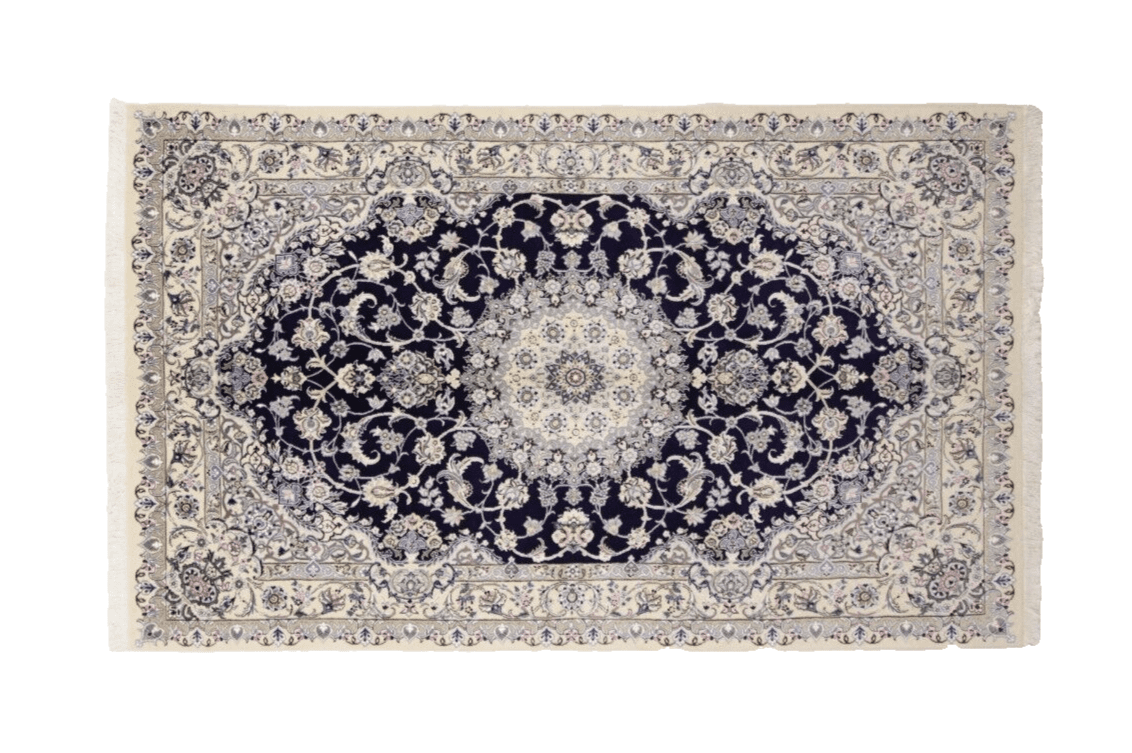 Super Nain 9 La Perserteppich 256 x 155 cm, 500.000 Knoten, handgeknüpft