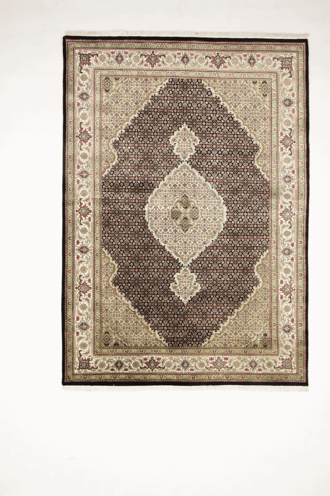 Wunderschöner Orientteppich 244 x 164 cm, 300.000 Knoten, handgeknüpft