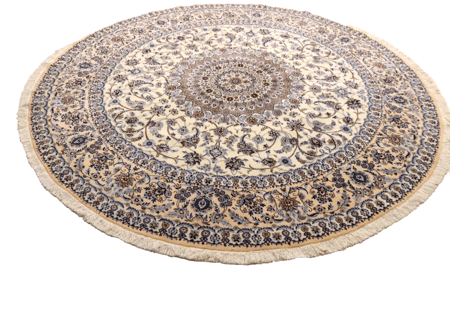 Wunderschöner Orientteppich 257 x 254 cm, 1000 Knoten, handgeknüpft