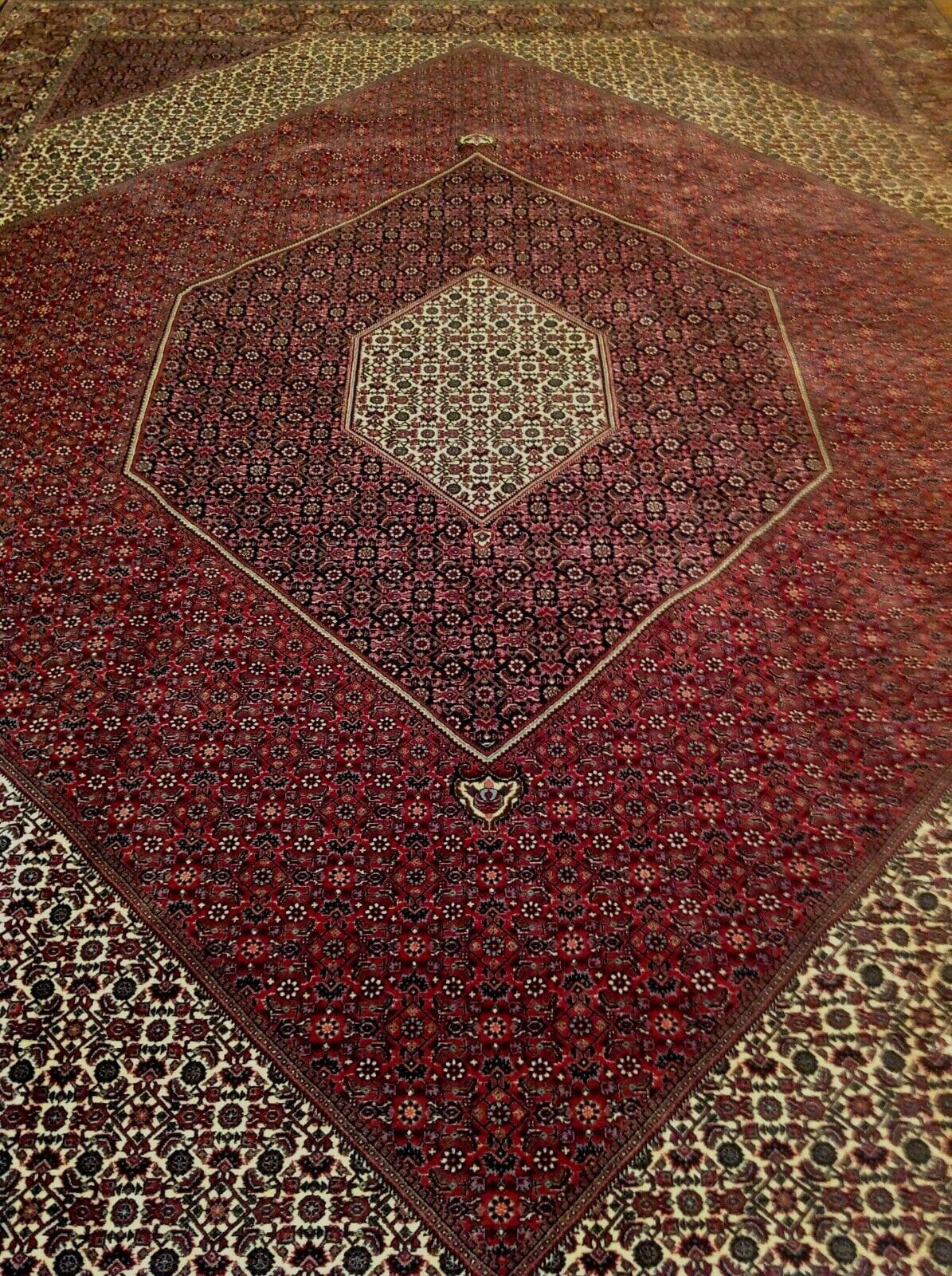 Wunderschöner Orientteppich 422 x 301 cm, 500.000 Knoten, handgeknüpft