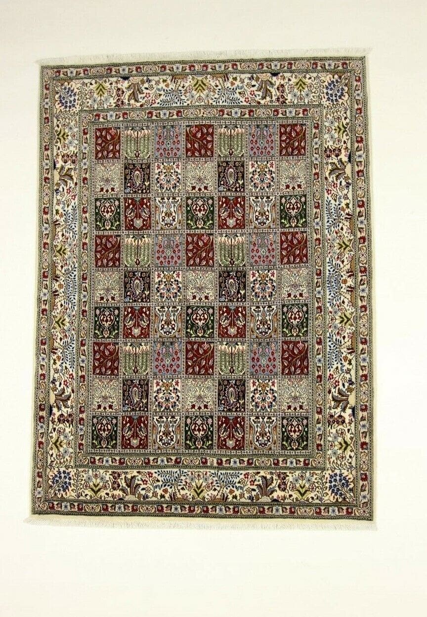 Wunderschöner Perserteppich Moud 232 x 171 cm, 400000 Knoten, handgeknüpft