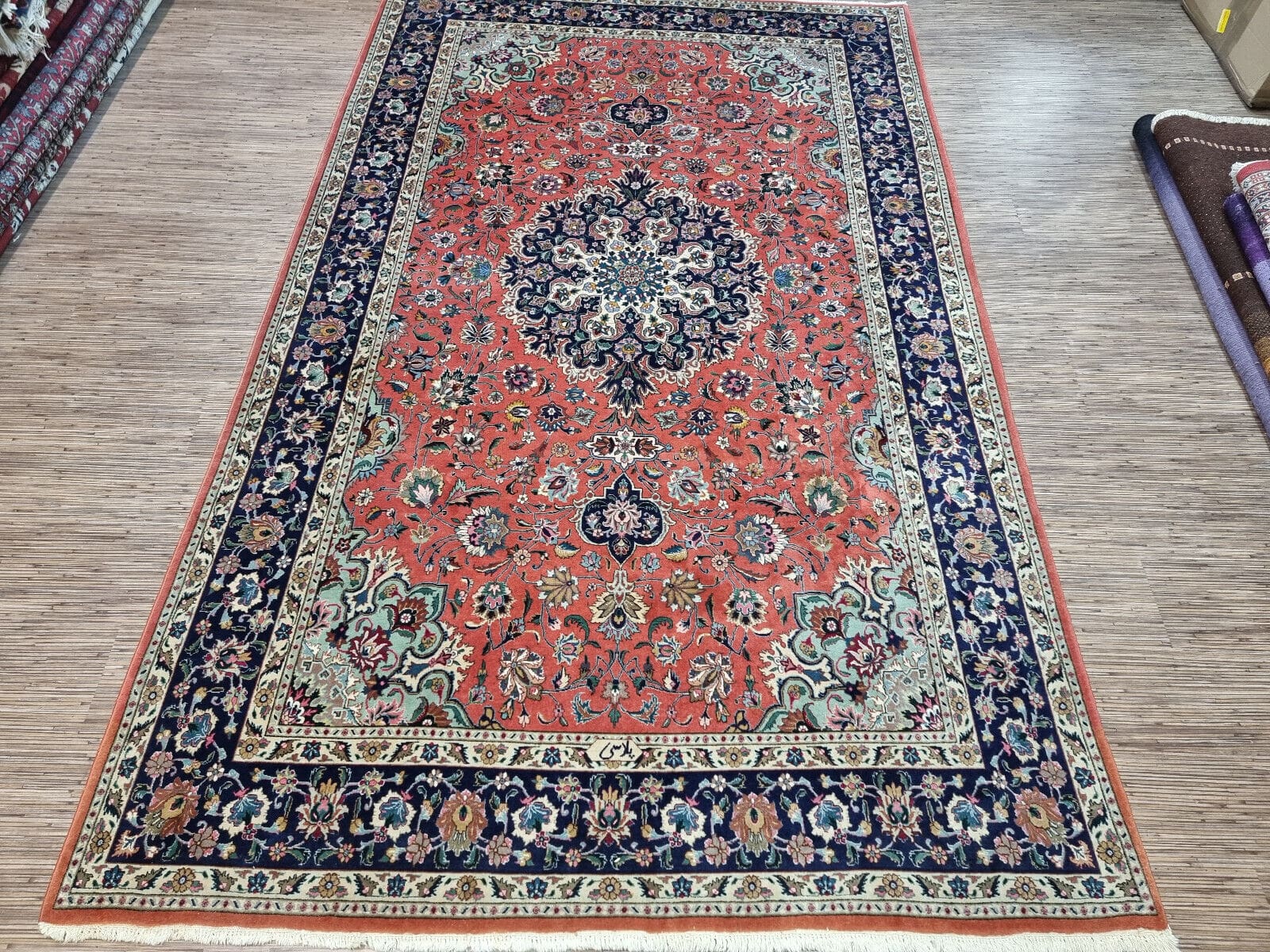 Wunderschöner Persischer Täbriz 288x179 cm, 500.000 K/m², handgeknüpft H1