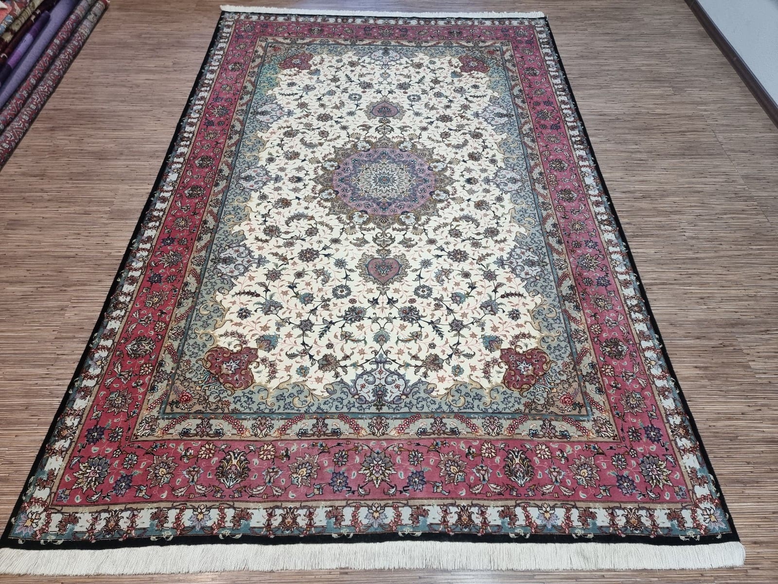 Wunderschöner Persischer Täbriz 306x201 cm, 500.000 Knoten, handgeknüpft H1