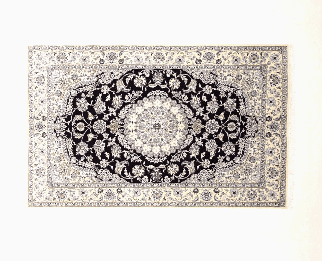 Wunderschöner Super Nain 9 La Perserteppich 248 x 155 cm, handgeknüpft