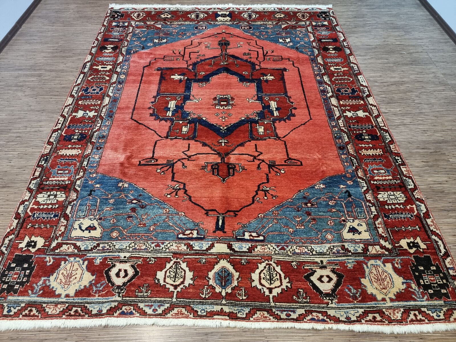 Wunderschöner Türkischer Heriz Serapi, 332x255 cm, handgeknüpft