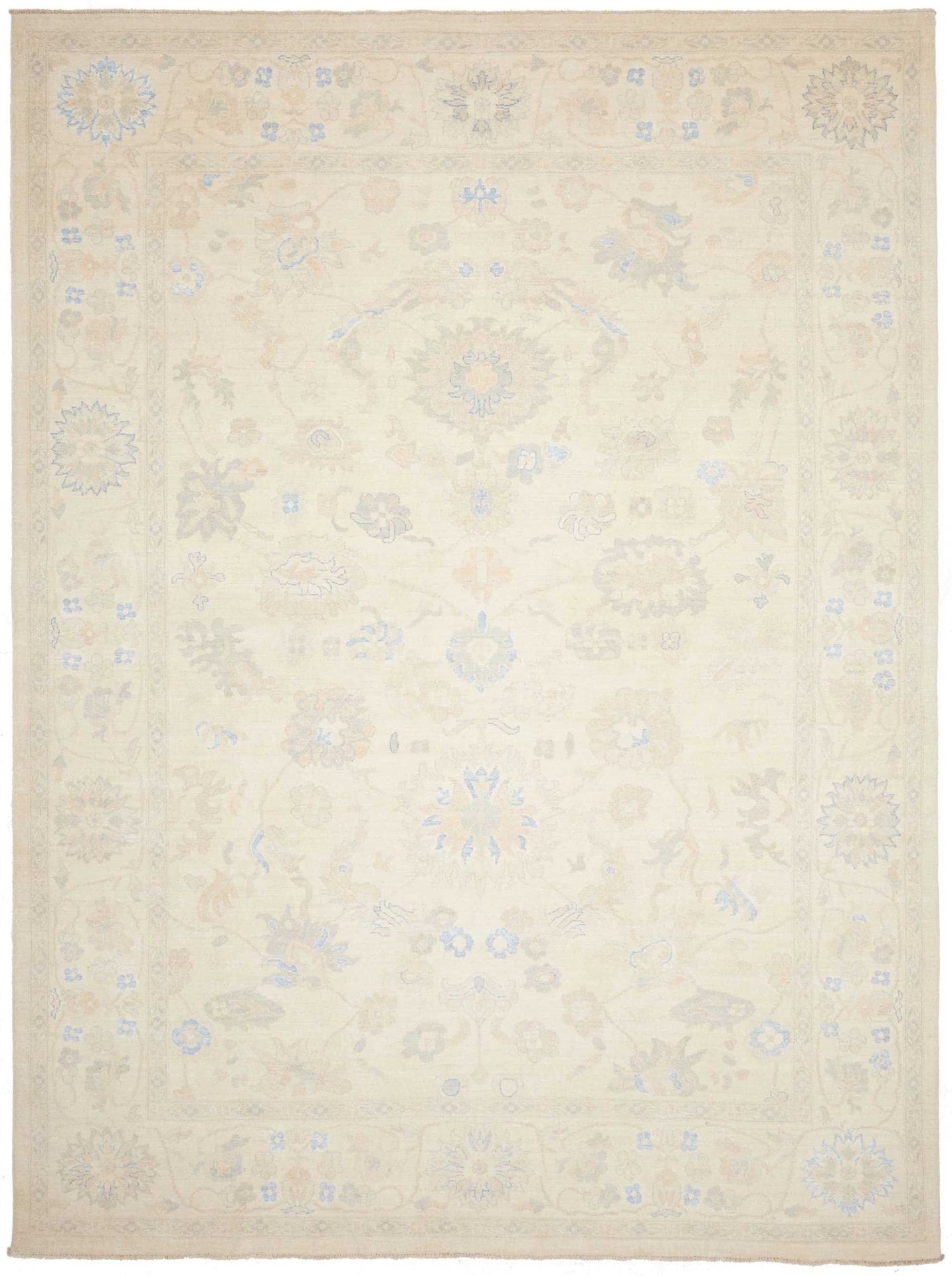 Ziegler Orientteppich 272 x 360 cm aus Schurwolle, handgeknüpft