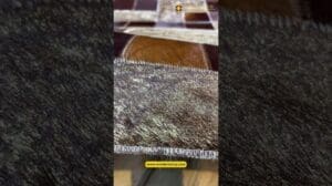 100% natürliche braune und goldene Kuhhaut-Teppich - Handgemachte Luxus für Ihr Wohnzimmer