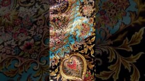 10x13 Seidenperserteppich #handgefertigteTeppiche #qumrug #tabrizteppich #afghanisch #tabriz #kanada #dekoration #viral
