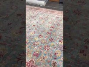 11 x 15 Abgenutzter Persischer Kerman-Teppich 77258