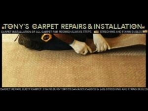 #113 Tonys Teppichreparaturen und -installationen für alle Arten von Teppichen und Treppen