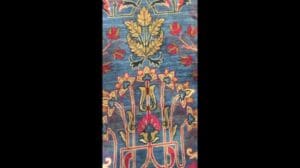 150 Jahre alter Teppich aus Yazd