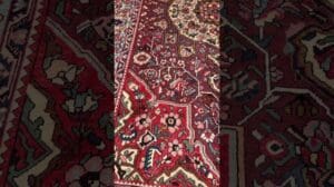 Bakhtiari Roter Woll-Handgeknüpfter Perserteppich