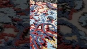 Persischer Teppich der Fabrik Farrahi Carpet, Iran