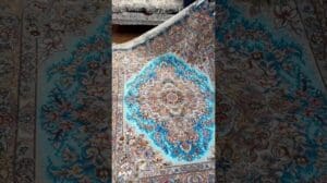 3 Meter Teppich Paar aus Tabriz