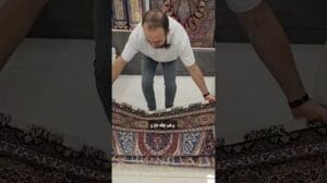 3-Meter Teppich aus Tabriz mit Kuppeldesign #Teppich #HandgewebterTeppich #TabrizTeppich