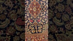 3 Meter handgeknüpfter Teppich aus reinem Rohseide aus Qom 😍 #Teppich #Iranischer_Orientteppich #Nord
