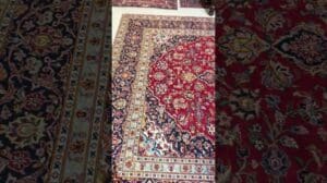 350 x 248 cm handgeknüpfter persischer Kashan - Wollläufer