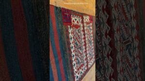 3x5ft Bestickter Kurdischer Teppich | Wohnzimmerteppich | Entdecke Anatolien mit Teppichen | Versandbereit