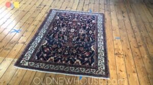 4x7 Antiker Farahan Sarouk Teppich ee001511