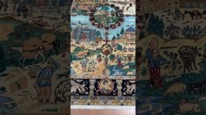 6 Meter großer antiker Teppich aus dem vierten Jahr 80 Jahre alt