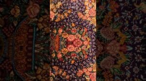 6-Meter handgeknüpfter Teppich aus reinem Seide aus Qom #Teppichdesign #Kunst #Seidenteppich #Teppich