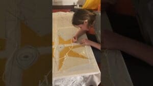 60 Stunden für einen handgefertigten Teppich