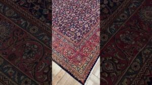 75592 Vintage Perserteppich Mashhad, 09'10 x 12'07
