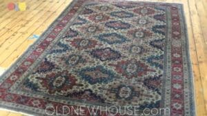 7x10 Vintage Tabriz Teppich ee001499