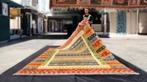 8x10 Afghan Gabbeh Teppich | 8,1x9,8ft / 2,48x3m