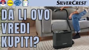 AKKUMULATORENREINIGUNGSGERÄT FÜR POLSTER UND TEPPICHE 20V SilverCrest SPRA 20 A1 / SOPRA 20 A1 LIDL