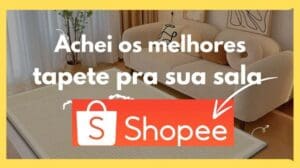 Achados Shopee - Wie man den idealen Teppich für sein Wohnzimmer wählt | Teppich für das Wohnzimmer