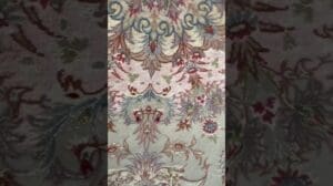 Adamello Teppiche: Spektakulärer Tabriz Teppich aus Wolle und Seide