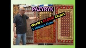 Ältester handgefertigter Teppich: Pazyryk-Teppich - Persisches Qum, Tabriz & Türkisches Hereke Cinar