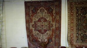 Afghanischer Gemüse-Serapi-Teppich