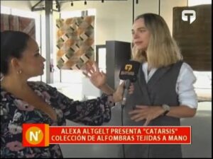 Alexa Altgelt präsentiert Catarsis, Kollektion von handgewebten Teppichen