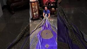 Alle Teppiche sind handgefertigt in Qom, Naturseide wird verwendet, 6m2 (300*200) 80cm echte Reihen #trend