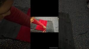 Alte kaputte Kleidung zu einem Teppich, Matten oder irgendetwas Kostenloses aus einer Decke oder Sari machen