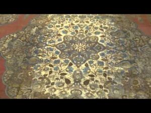 Antike Haji Jalili Tabriz Teppich