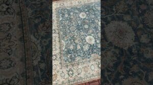 Antike Persische Mahal - Minimales Chaos Vintage Teppiche