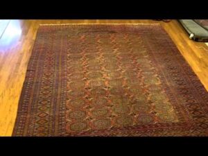 Antiker 10 x 14 Tekke Turkmen Teppich.mp4