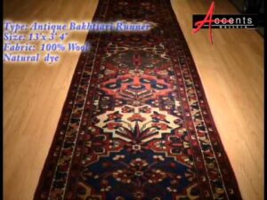 Antiker Bakhtiari-Läufer - Accents Galleria